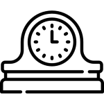 ساعت و شمعدان